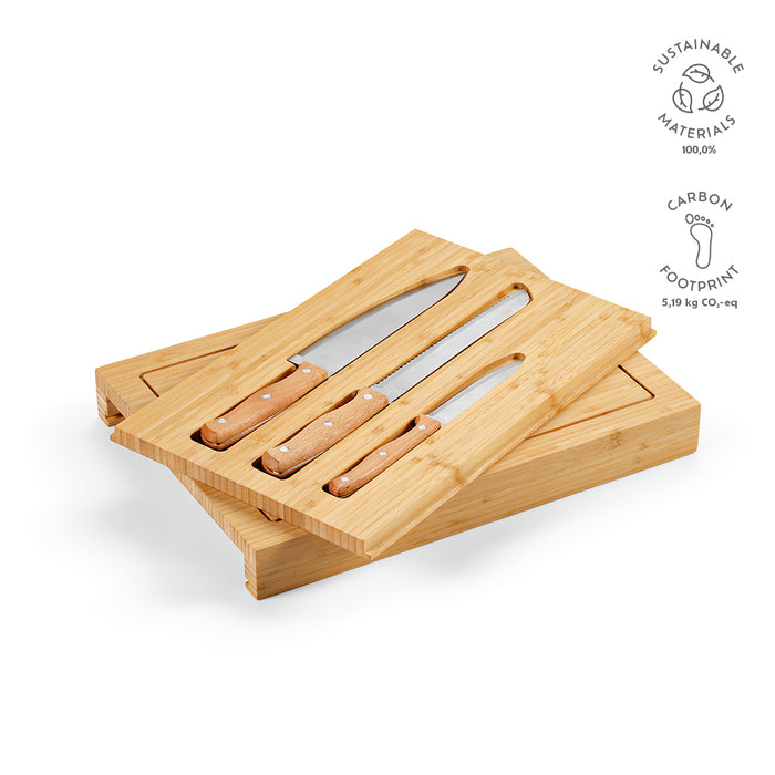 Bambusov set noževa