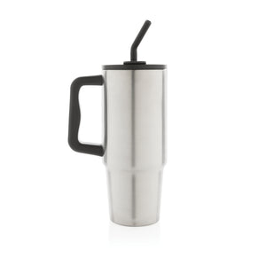 Promo termo boca od recikliranog nehrđajućeg čelika, 900ml, srebrne boje | Poslovni pokloni