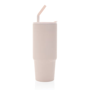 Promidžbena termo boca od recikliranog nehrđajućeg čelika, 900ml, roze boje | Poslovni pokloni
