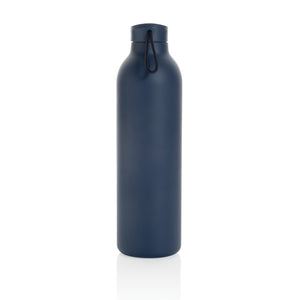 Promidžbena reciklirana vakuumska boca od nehrđajućeg čelika 1000ml, navy plave boje | Poslovni pokloni