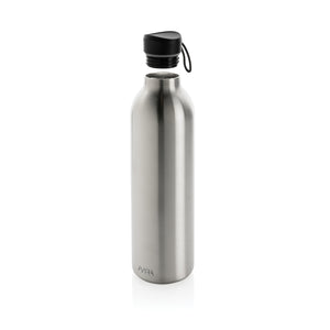 Reklamna reciklirana vakuumska boca od nehrđajućeg čelika 1000ml, srebrne boje | Promidžbeni pokloni