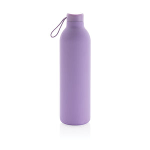 Reklamna reciklirana vakuumska boca od nehrđajućeg čelika 1000ml, ljubičaste boje | Poslovni pokloni