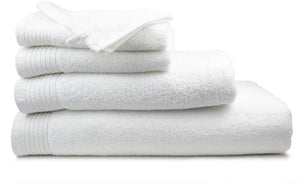Promo pamučni ručnik za plažu, 450g/m², bijele boje | Poslovni pokloni