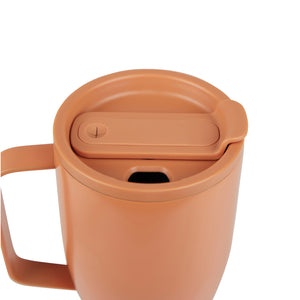 Promo termo boca od recikliranog nehrđajućeg čelika, 800ml, narančaste boje | Poslovni pokloni