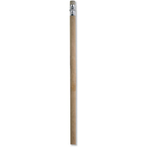 Promotivna olovka sa gumicom za brisanje od prirodnog drva | Poslovni pokloni | Promo pokloni
