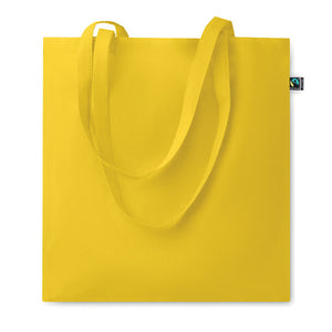 Promotivna torba za kupovinu, 140gr/m², žute boje | Poslovni pokloni