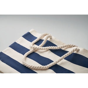 Reklamna torba za plažu od pamuka, plave boje | Poslovni pokloni