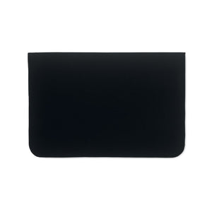 Reklamna pamučna torbica za 15" prijenosno računalo, 220 gr/m², crne boje | Poslovni pokloni