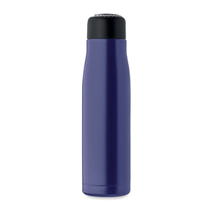 Promotivna boca od recikliranog nehrđajućeg čelika, 500ml, royal plave boje | Promo pokloni