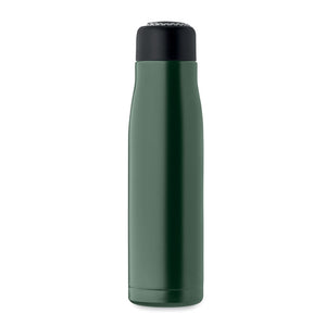 Promotivna boca od recikliranog nehrđajućeg čelika, 500ml, zelene boje | Promo pokloni