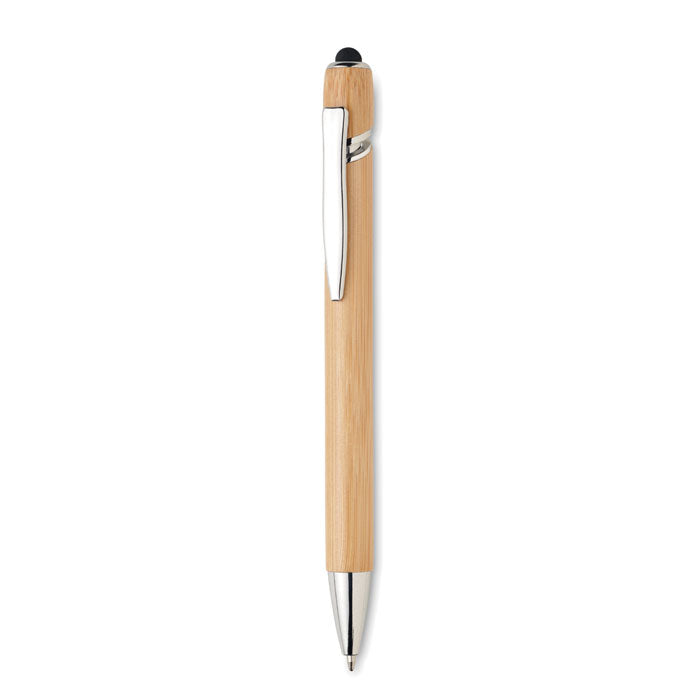 Kemijska olovka od bambusa sa stylus vrhom