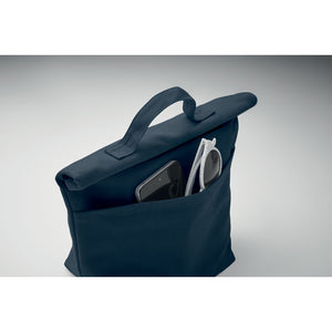 Promotivna termo torba za ručak od recikliranog materijala, navy plave boje | Reklamni pokloni