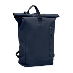 Promotivni roll top ruksak, navy plave boje | Poslovni pokloni