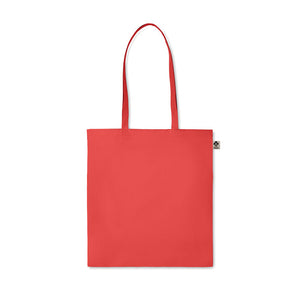 Promotivna torba za kupovinu od organskog pamuka, crvene boje | Reklamni pokloni