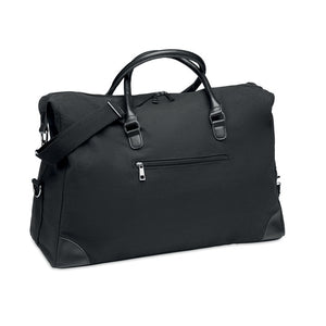 Promotivna vikend torba od platna, 340 gr/m², crne boje | Poslovni pokloni