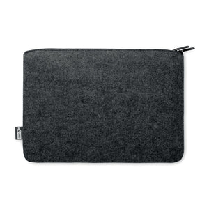 Promotivna navlaka za 14" laptop od RPET filca, tamno sive boje | Promidžbeni pokloni 