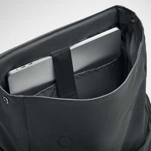 Promo elegantni ruksak za 15"prijenosno računalo, crne boje | Poslovni pokloni