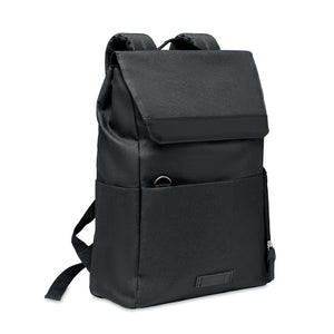 Promotivni elegantni ruksak za 15"prijenosno računalo, crne boje | Poslovni pokloni