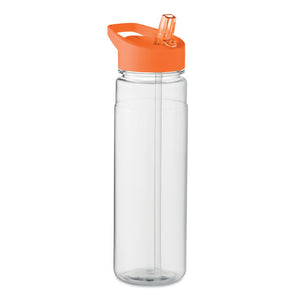 Promotivna sportska boca za piće od RPET materijala, 650 ml, narančaste boje | Promo pokloni | Reklamni pokloni