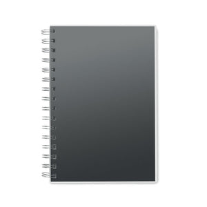 Promotivni A5 notes s RPET koricama, crne boje | Reklamni pokloni