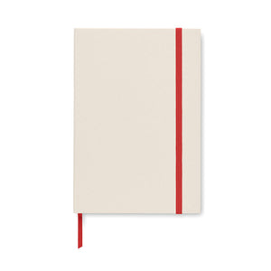 Promotivni A5 notes od recikliranih tetrapaka, crvene boje | Reklamni pokloni