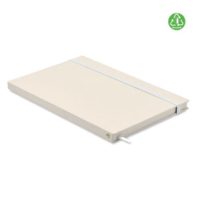 Promotivni A5 notes od recikliranih tetrapaka, bijele boje | Poslovni pokloni