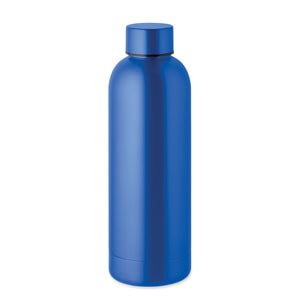 Promotivna boca s dvostrukom stijenkom od recikliranog nehrđajućeg čelika, 500 ml, plave boje | Promo pokloni | Reklamni pokloni