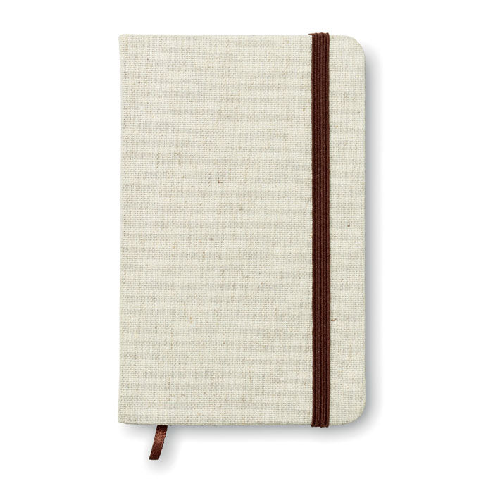 A6 notes s tvrdim platnenim koricama