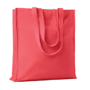 Promotivna torba za kupovinu od pamuka, 140gr/m², crvene boje | Poslovni pokloni