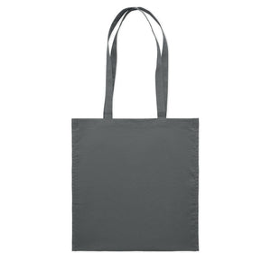 Promidžbena torba za kupovinu od pamuka, 140gr/m², tamno sive boje | Poslovni pokloni