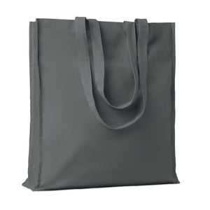 Promotivna torba za kupovinu od pamuka, 140gr/m², tamno sive boje | Poslovni pokloni