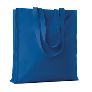 Promotivna torba za kupovinu od pamuka, 140gr/m², royal plave boje | Poslovni pokloni
