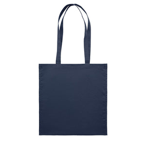 Reklamna torba za kupovinu od pamuka, 140gr/m², navy plave boje | Poslovni pokloni