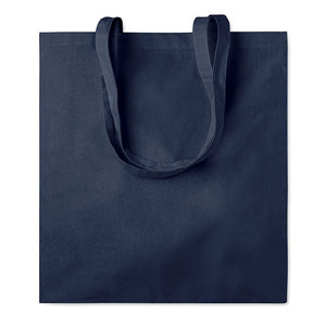 Promidžbena torba za kupovinu od pamuka, 140gr/m², navy plave boje | Poslovni pokloni