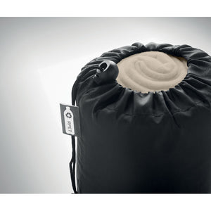 Promidžbena eko putna deka od recikliranog PET materijala, bež boje | Reklamni pokloni 
