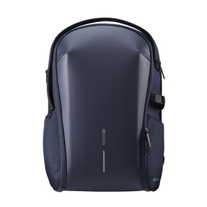Reklamni ruksak za laptop od recikliranog materijala, navy plave boje | Promidžbeni pokloni | Reklamni pokloni