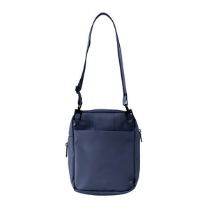Promotivna torba za rame od recikliranih materijala, navy plave boje | Promidžbeni pokloni | Poslovni pokloni