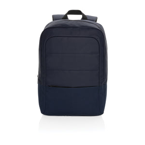 Promotivni klasični ruksak za 15.6" laptop, navy plave boje | Reklamni pokloni