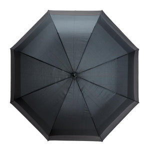 Promotivni 27'' kišobran od recikliranog materijala, crne boje | Promo pokloni | Poslovni pokloni