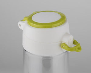 Promotivna staklena boca za vodu, 260 ml, svjetlo zelene boje, za tisak loga | Poslovni pokloni