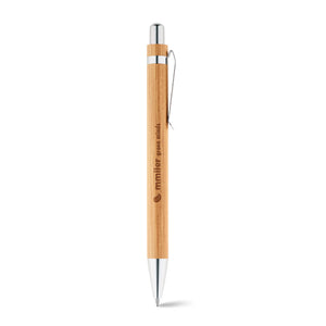 Reklamna elegantna kemijska olovka od bambusa | Poslovni pokloni