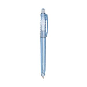 Eko poslovni pokloni | Promotivna kemijska olovka od recikliranog PET materijala,, svjetlo plave boje