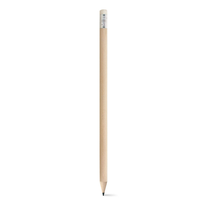 Drvena eko grafička olovka s gumicom