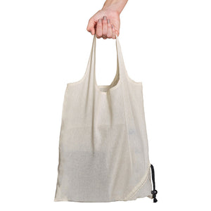 Eko poslovni pokloni | Promotivna pamučna složiva shopping torba, 100g/m²