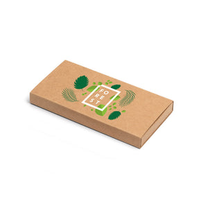 Eko poslovni pokloni | Promotivni eko set s kemijskom olovkom i privjeskom od pluta, u poklon pakiranju s tiskom logotipa
