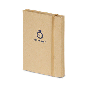 Eko poslovni pokloni | Promotivni uredski set s notesom od recikliranog papira, s tiskom loga
