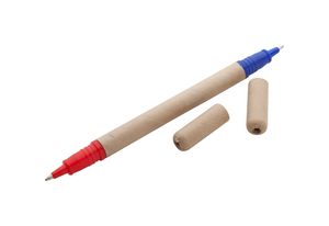Kemijska olovka od recikliranog papira s dva kraja