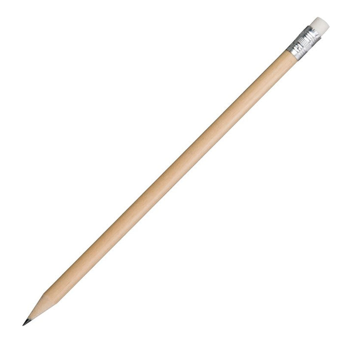 Drvena eko olovka s gumicom