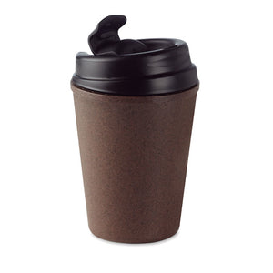Promotivna eko šalica za kavu napravljena od ljuski kave, 300 ml | Poslovni pokloni