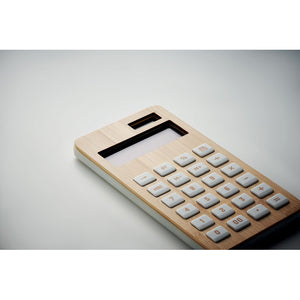 12-znamenkasti kalkulator u kućištu od bambusa